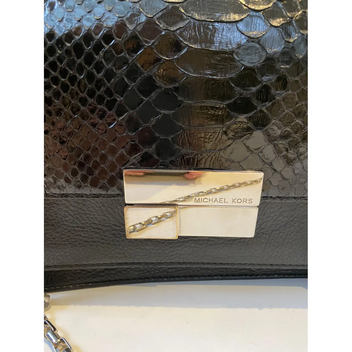 Lillie leather handbag Michael Kors