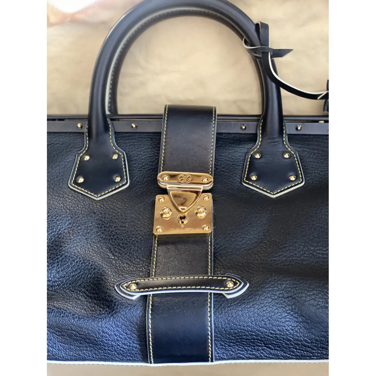 L'Ingénieux leather handbag Louis Vuitton - Vintage