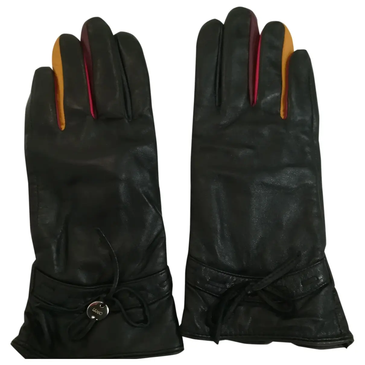 Leather gloves Liu.Jo