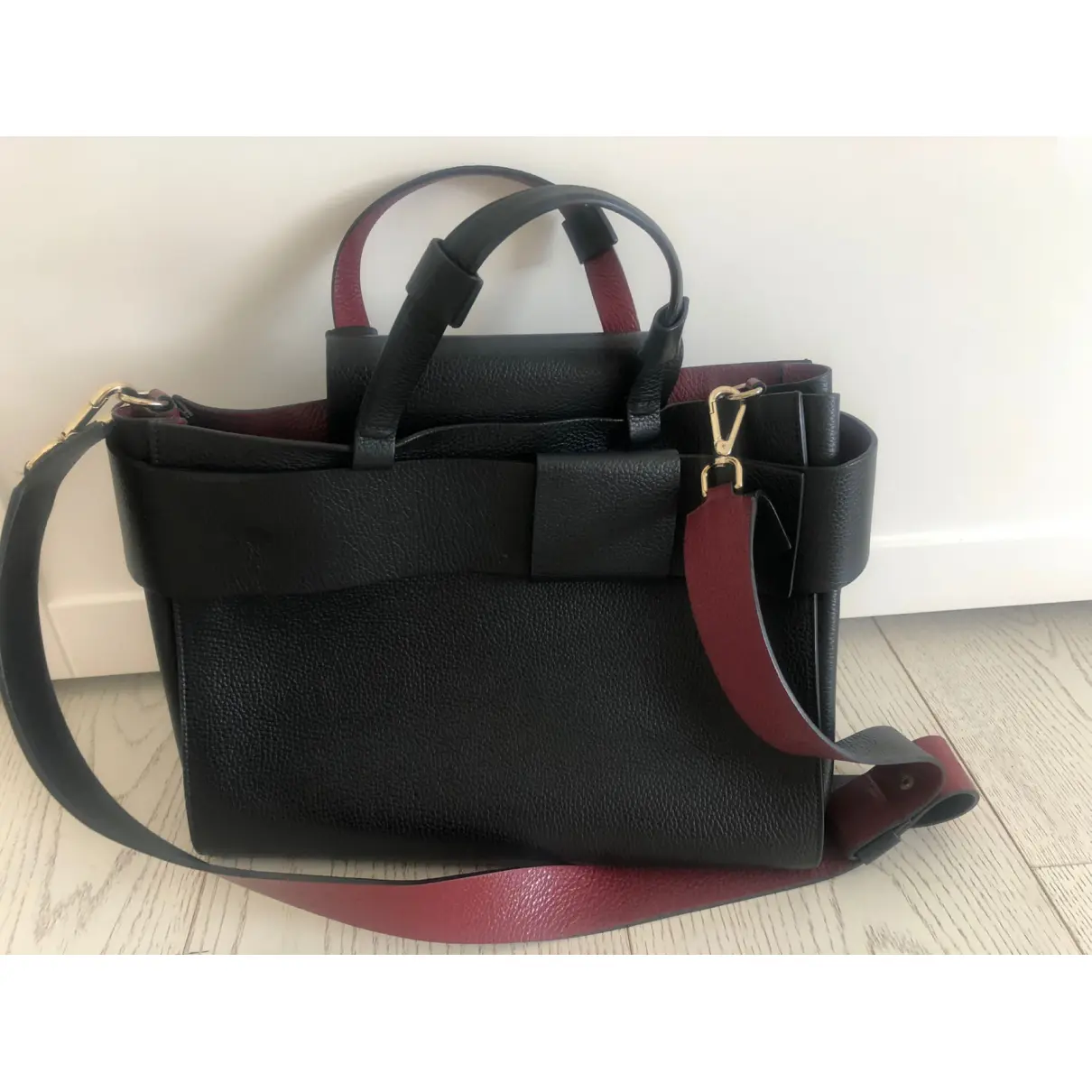 Buy Liviana Conti Leather handbag online