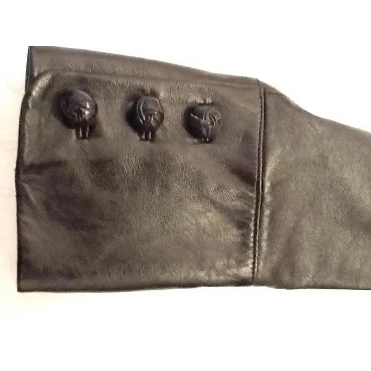 Leather coat Loewe