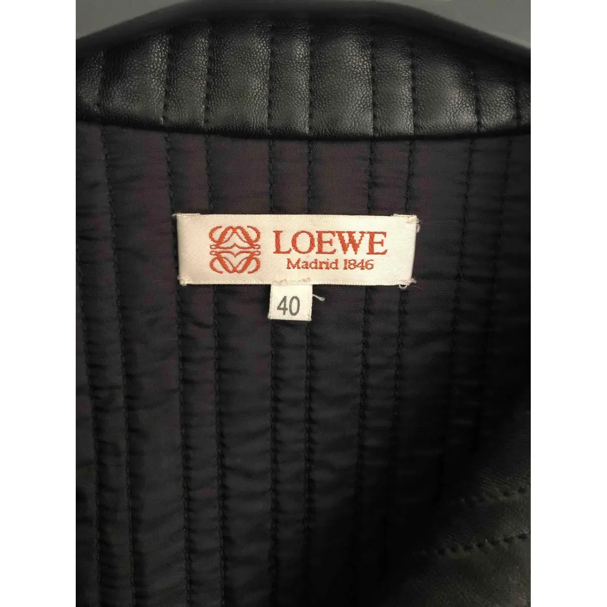 Loewe Leather coat for sale