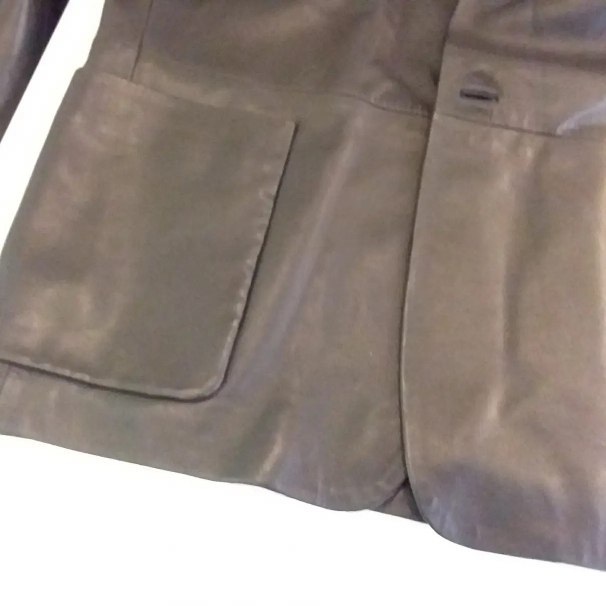 Leather vest Loewe - Vintage