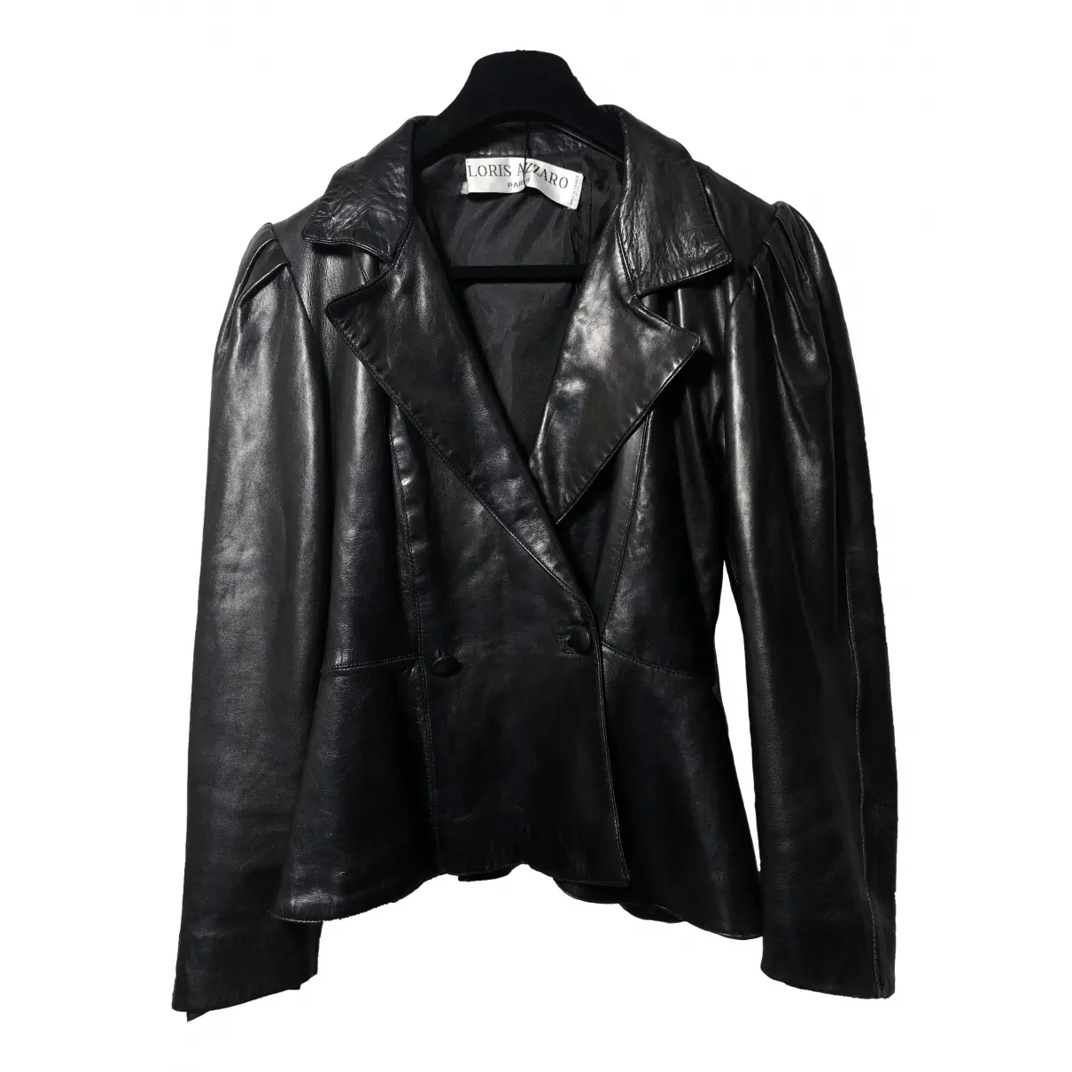 Leather jacket Loris Azzaro - Vintage