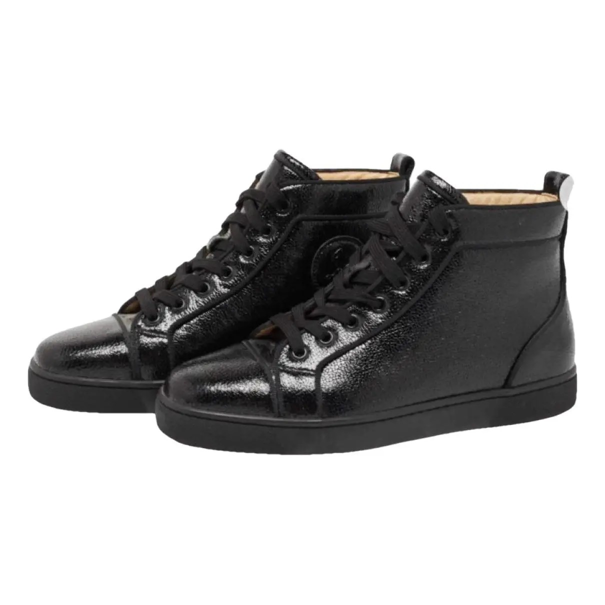 Louis leather high trainers