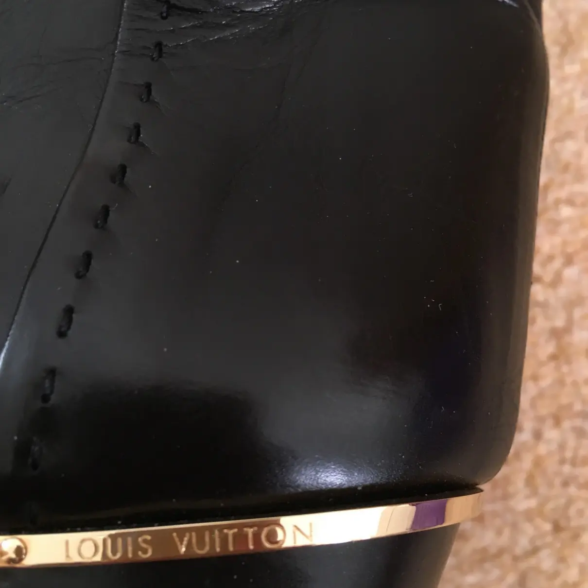 Louis Vuitton Leather boots for sale