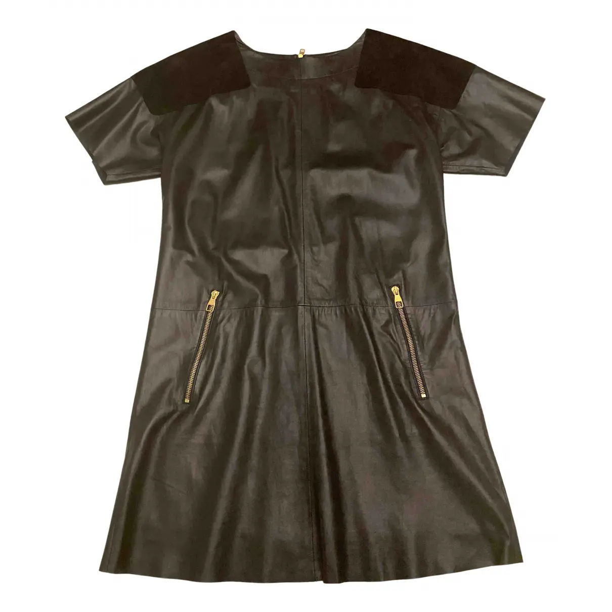 Leather mini dress Louis Vuitton
