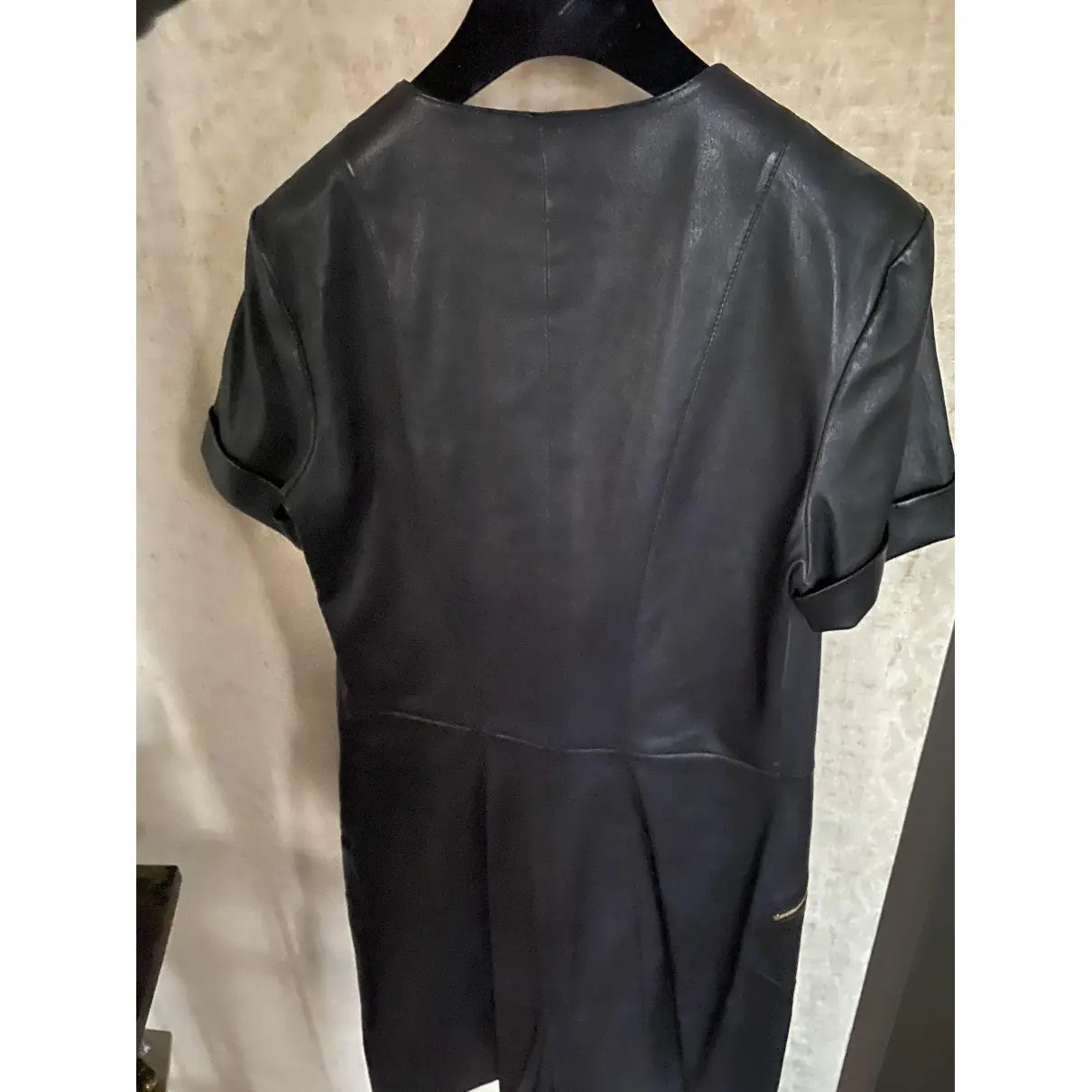 Buy Louis Vuitton Leather mini dress online
