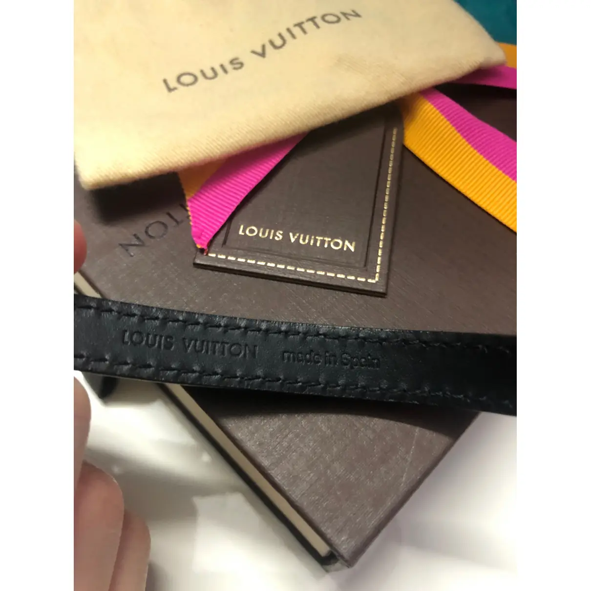 Leather jewellery Louis Vuitton