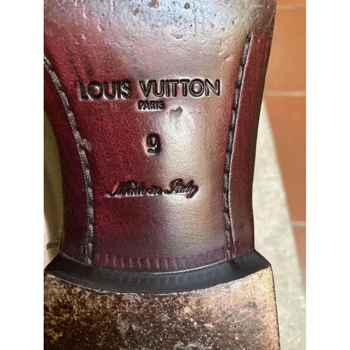 Leather lace ups Louis Vuitton