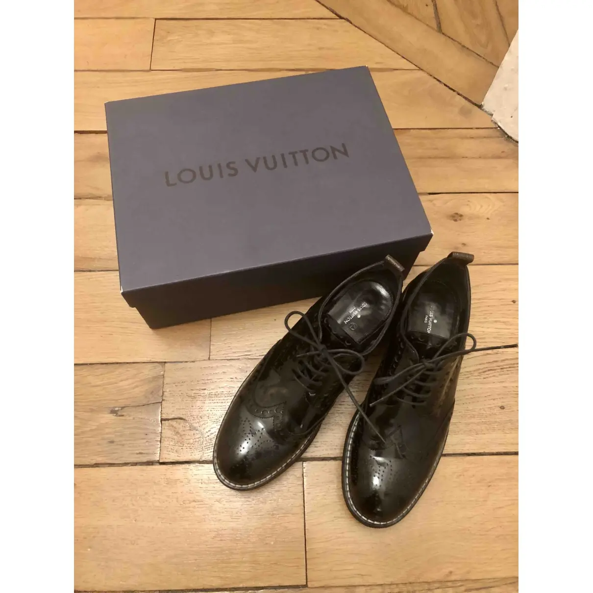 Louis Vuitton Leather lace ups for sale