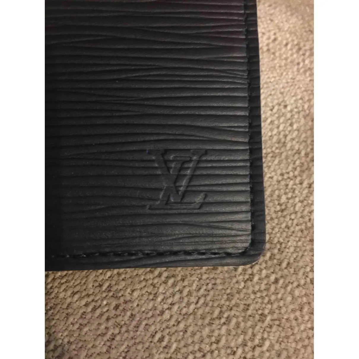 Leather card wallet Louis Vuitton