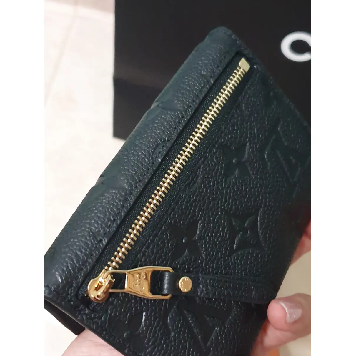 Leather purse Louis Vuitton
