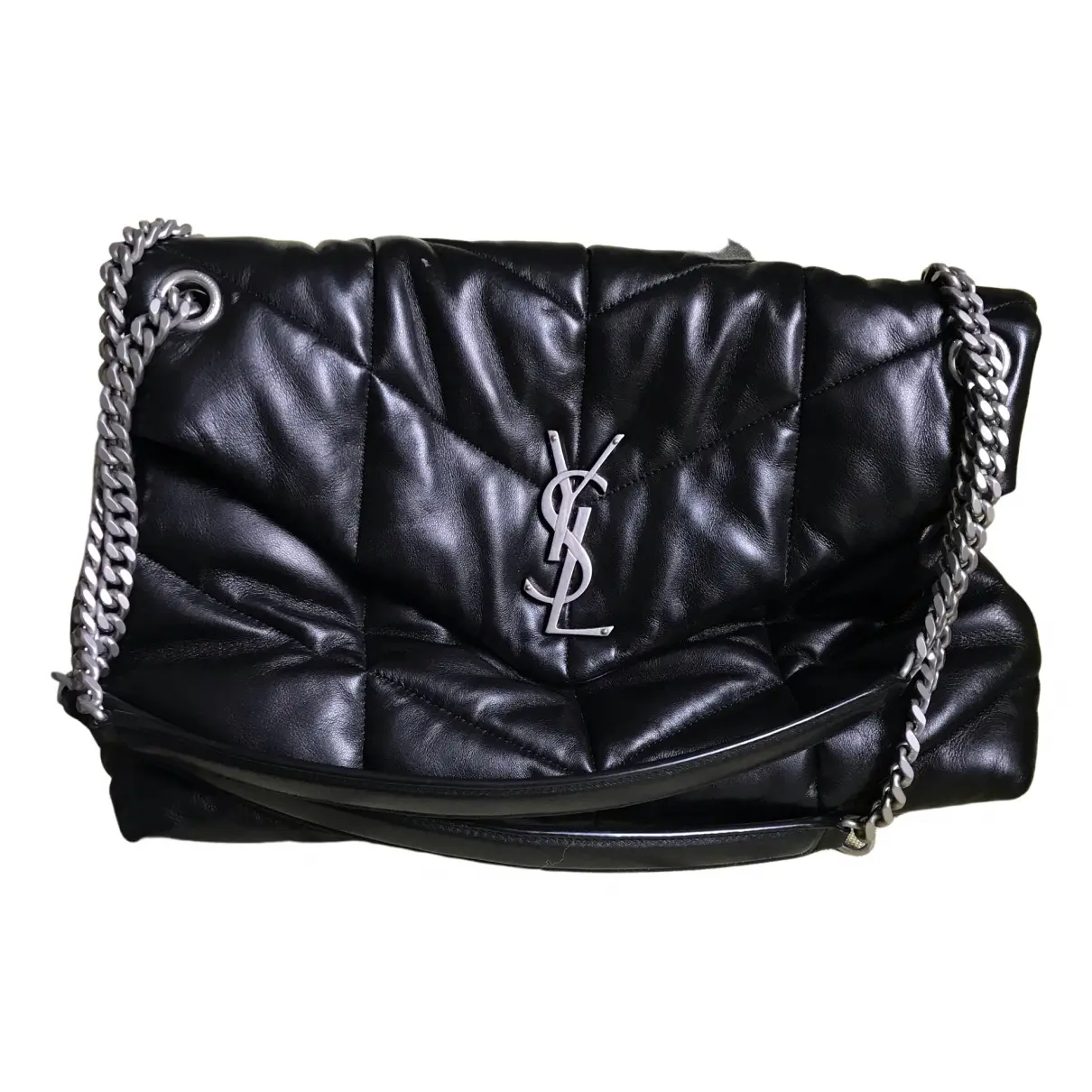 Loulou Puffer leather handbag Saint Laurent