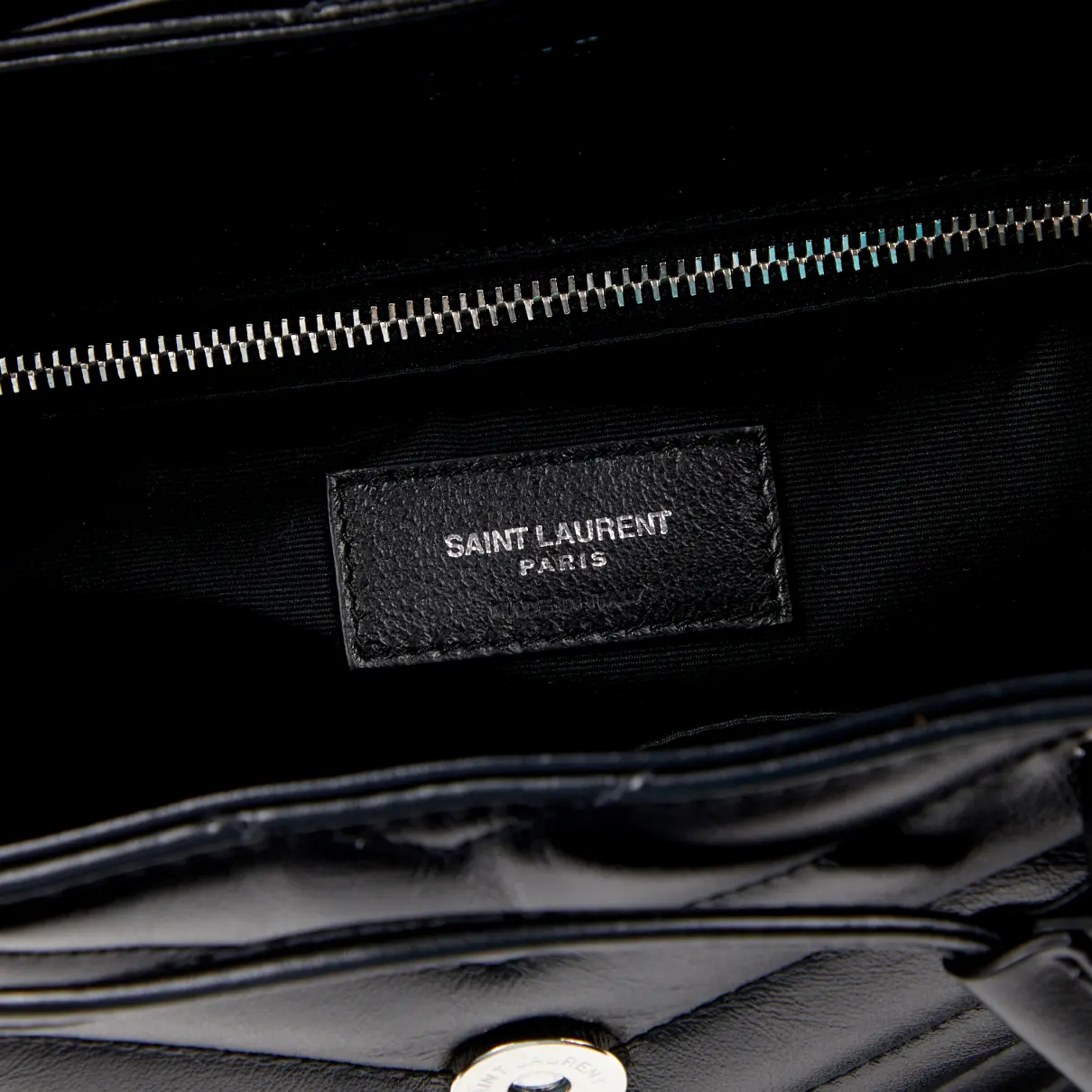 Loulou leather backpack Saint Laurent