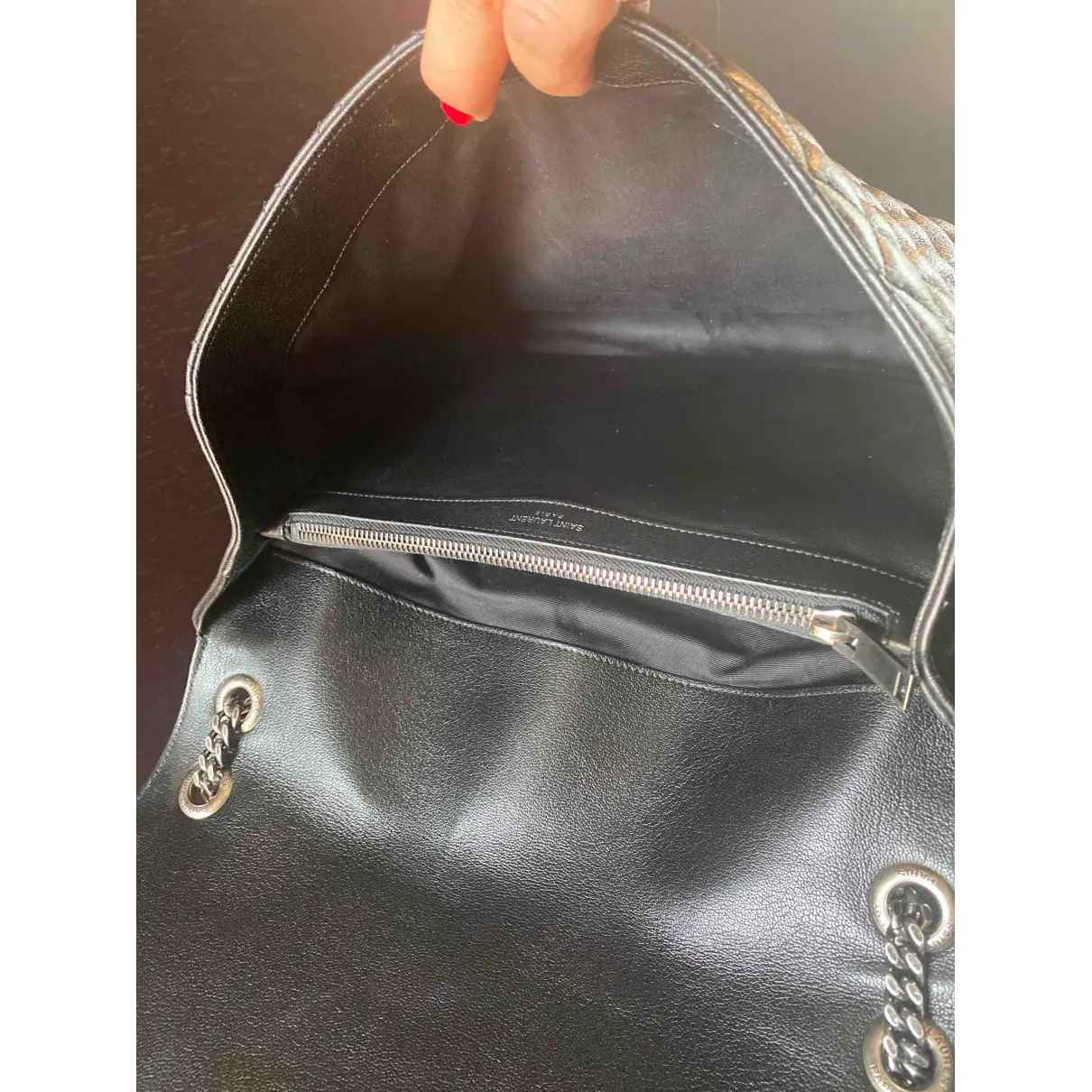 Loulou leather handbag Saint Laurent