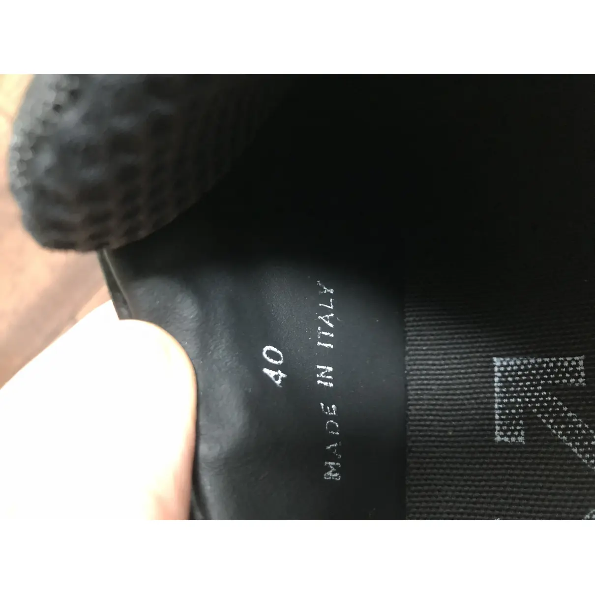 Low 2.0 leather low trainers Off-White