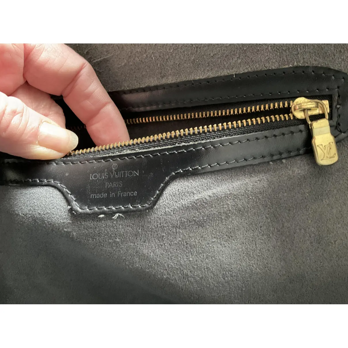 Lussac leather handbag Louis Vuitton - Vintage