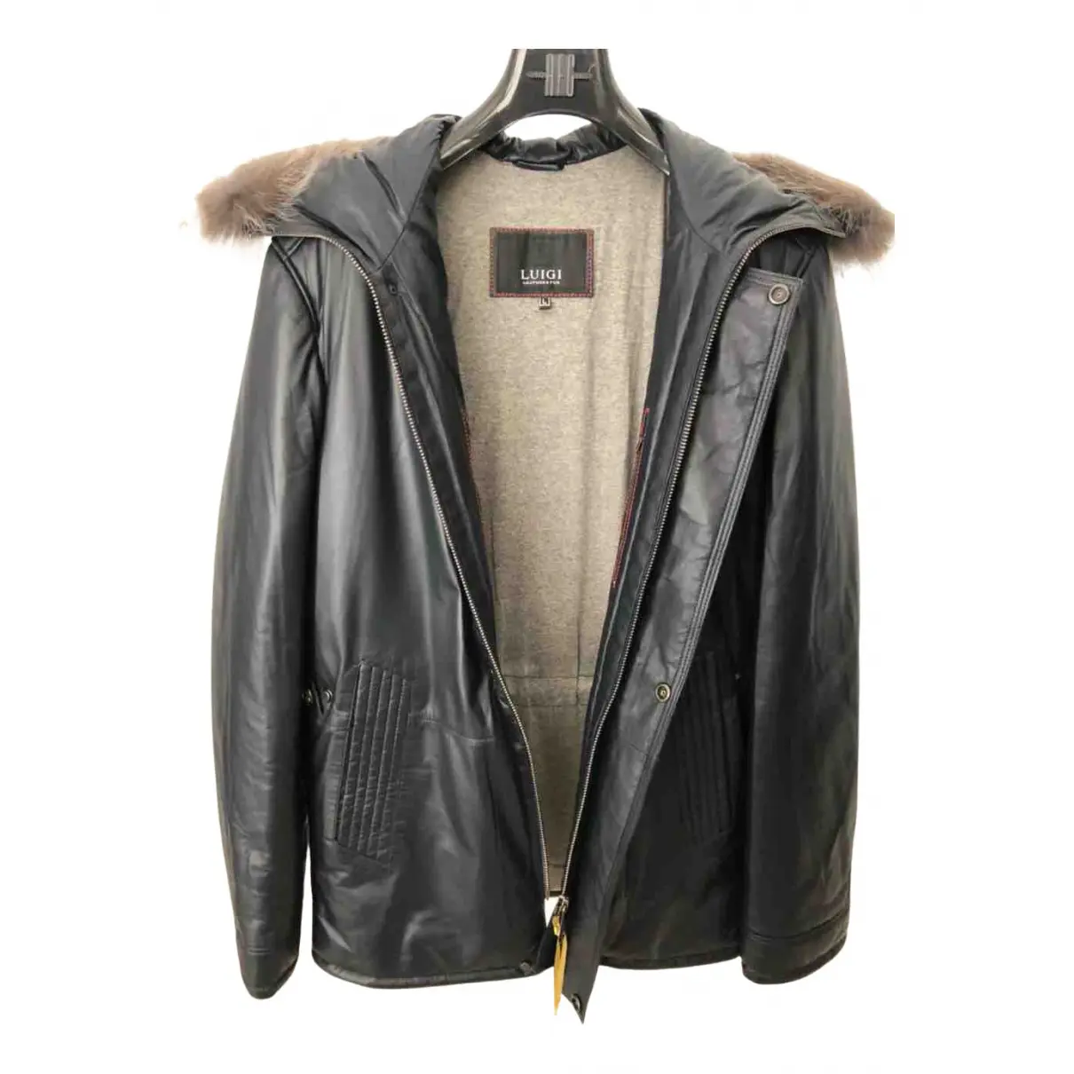 Leather jacket Luxury Fashion