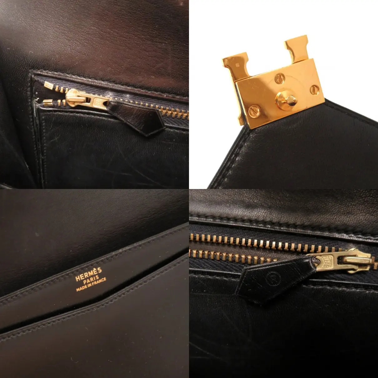 Hermès Lydie leather handbag for sale - Vintage
