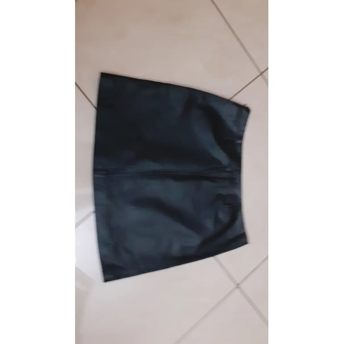 Buy M Missoni Leather mini skirt online