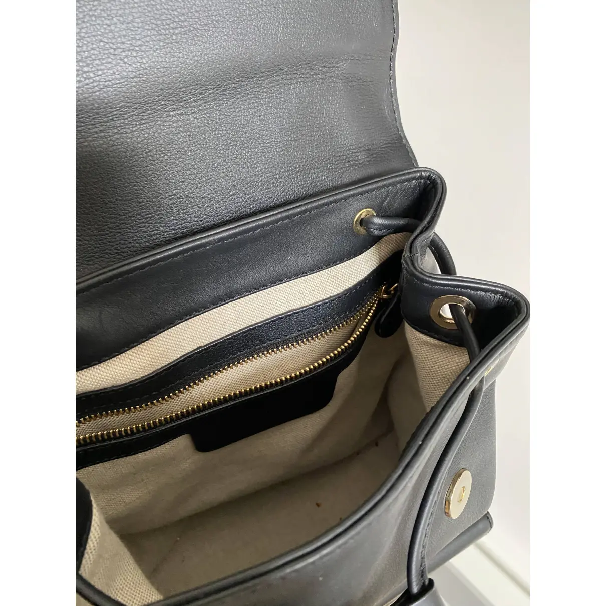 Leather backpack M2Malletier