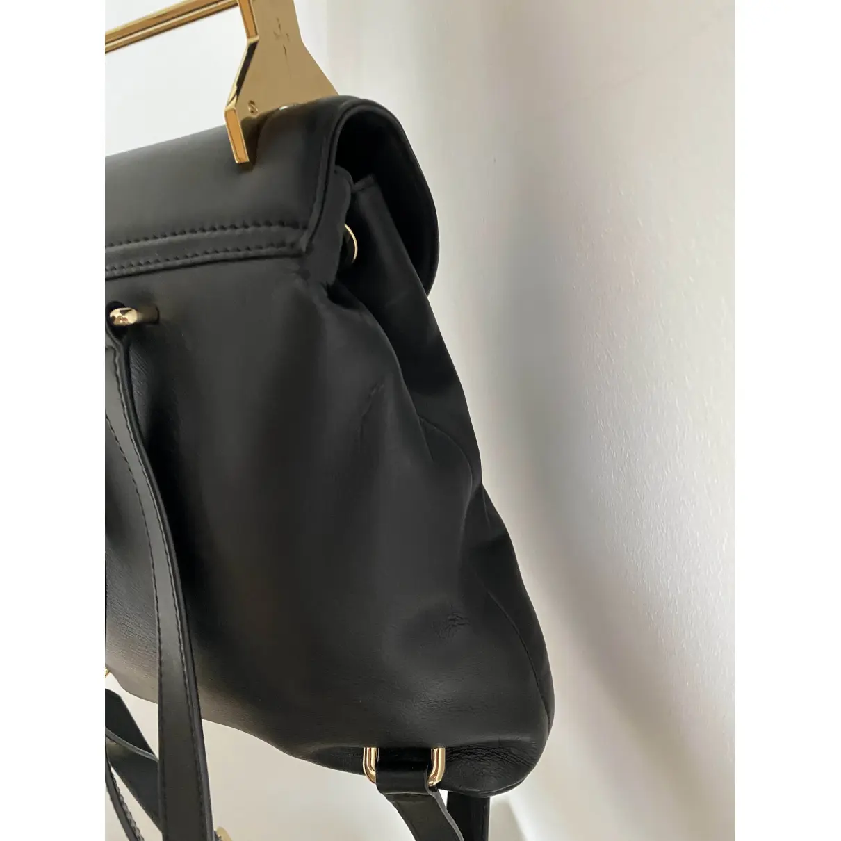 Leather backpack M2Malletier