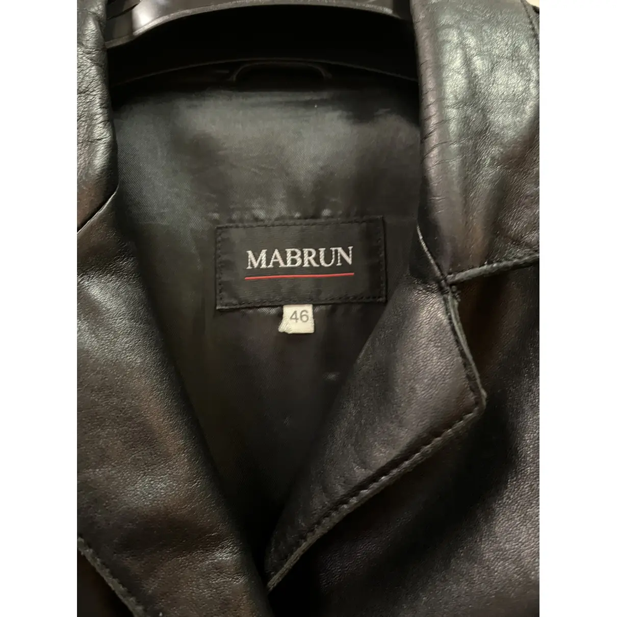Buy Mabrun Leather blazer online - Vintage