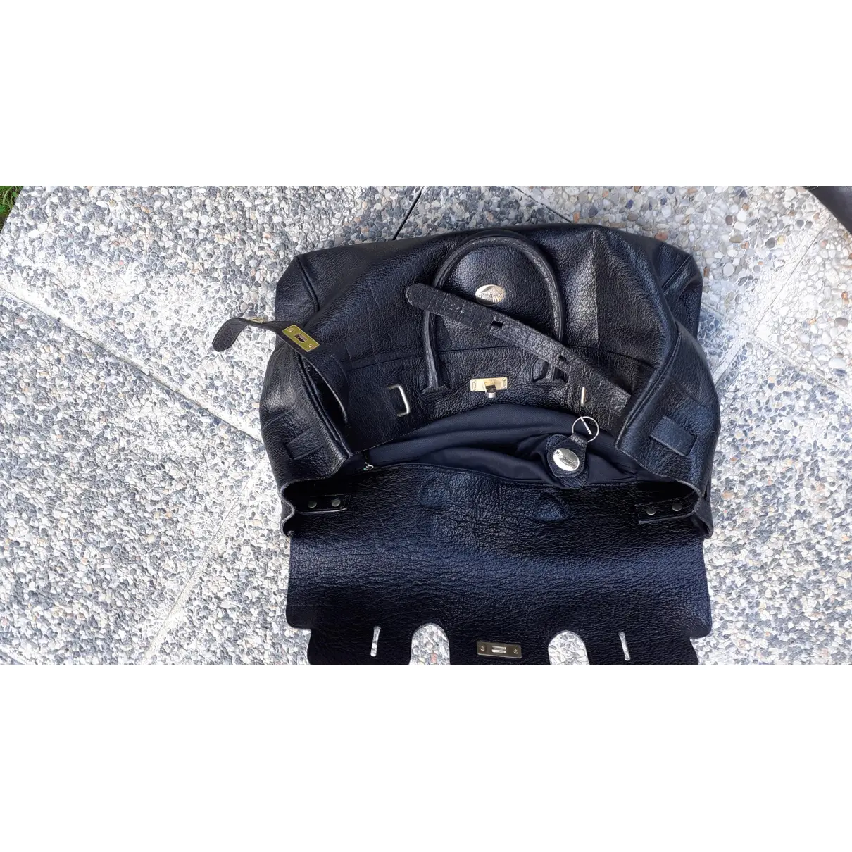 Leather 24h bag Mac Douglas