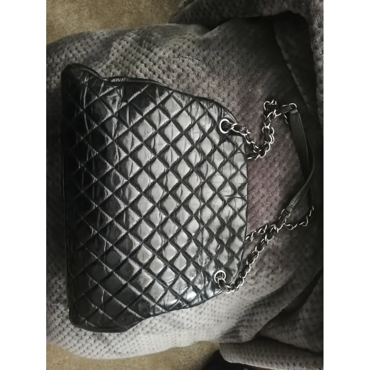 Mademoiselle leather handbag Chanel - Vintage
