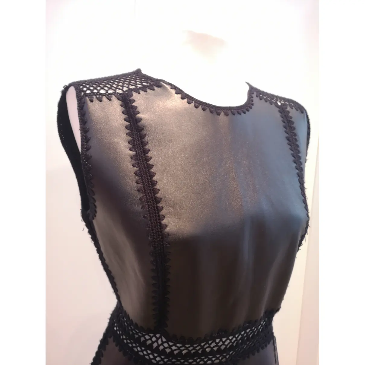 Leather mini dress Magda Butrym