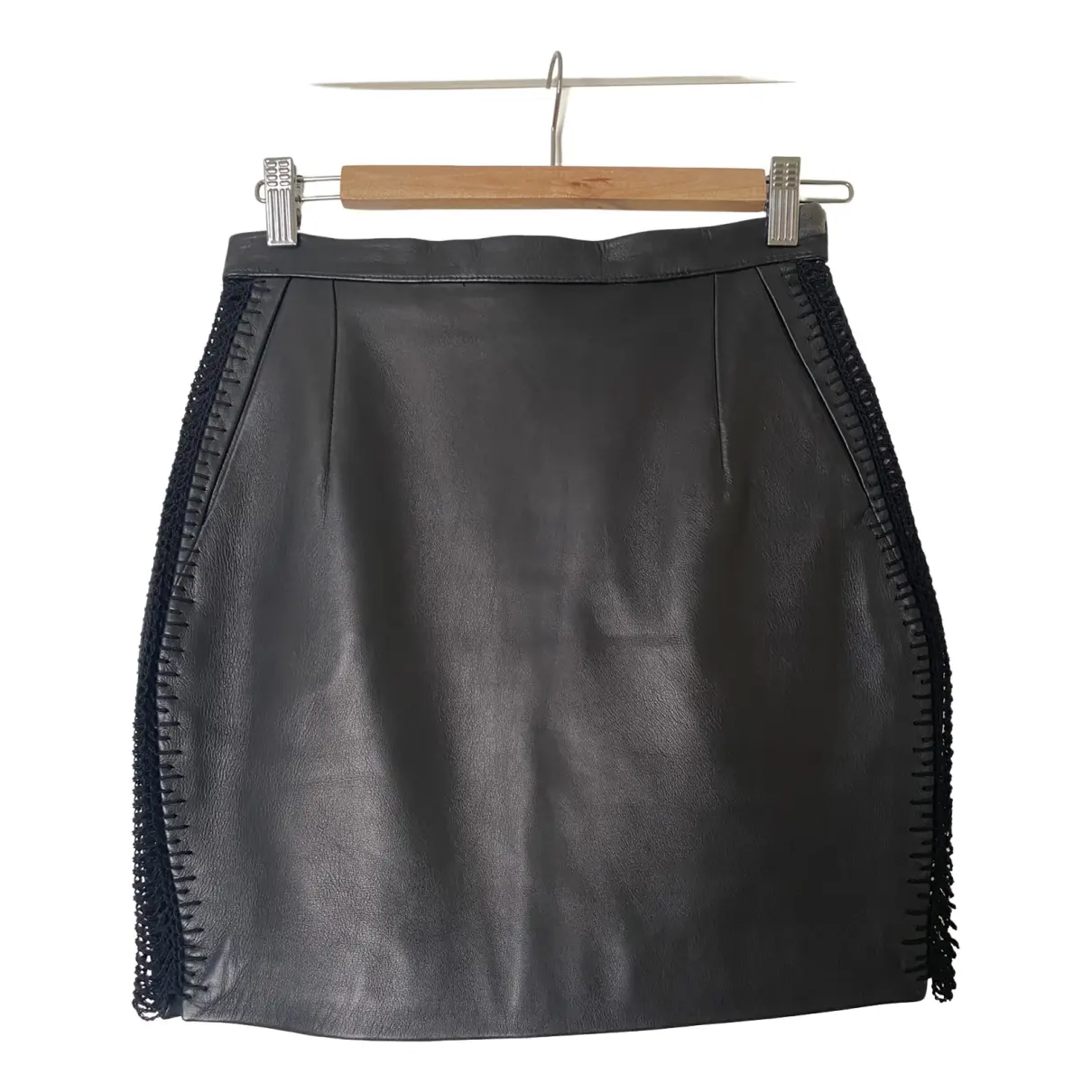 Leather mini skirt Magda Butrym