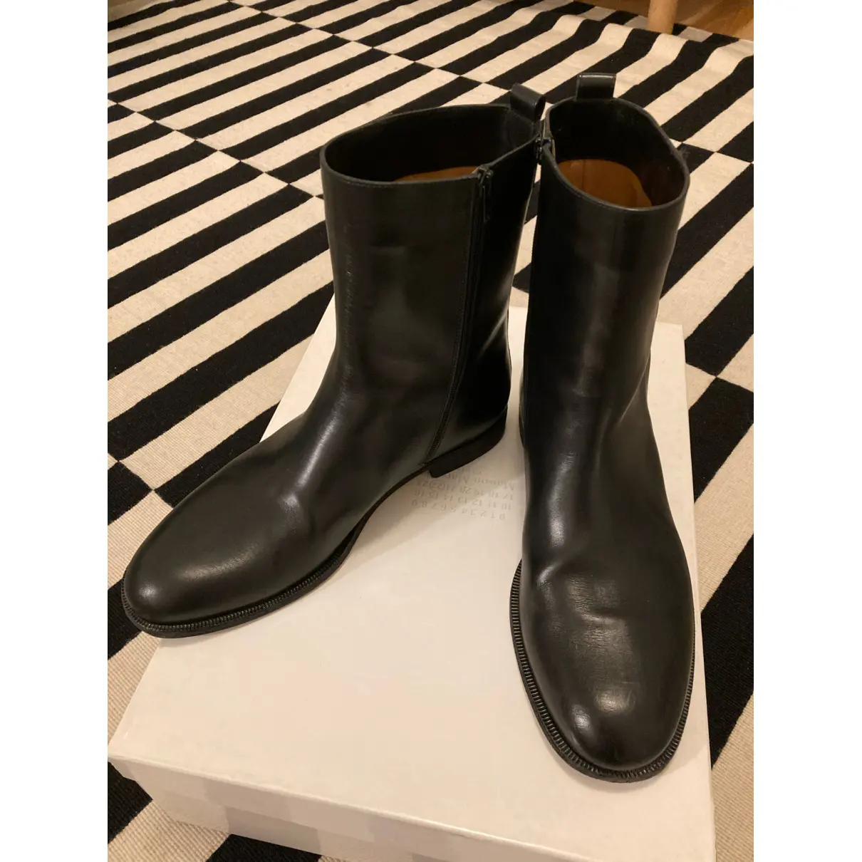 Buy Maison Martin Margiela Leather boots online