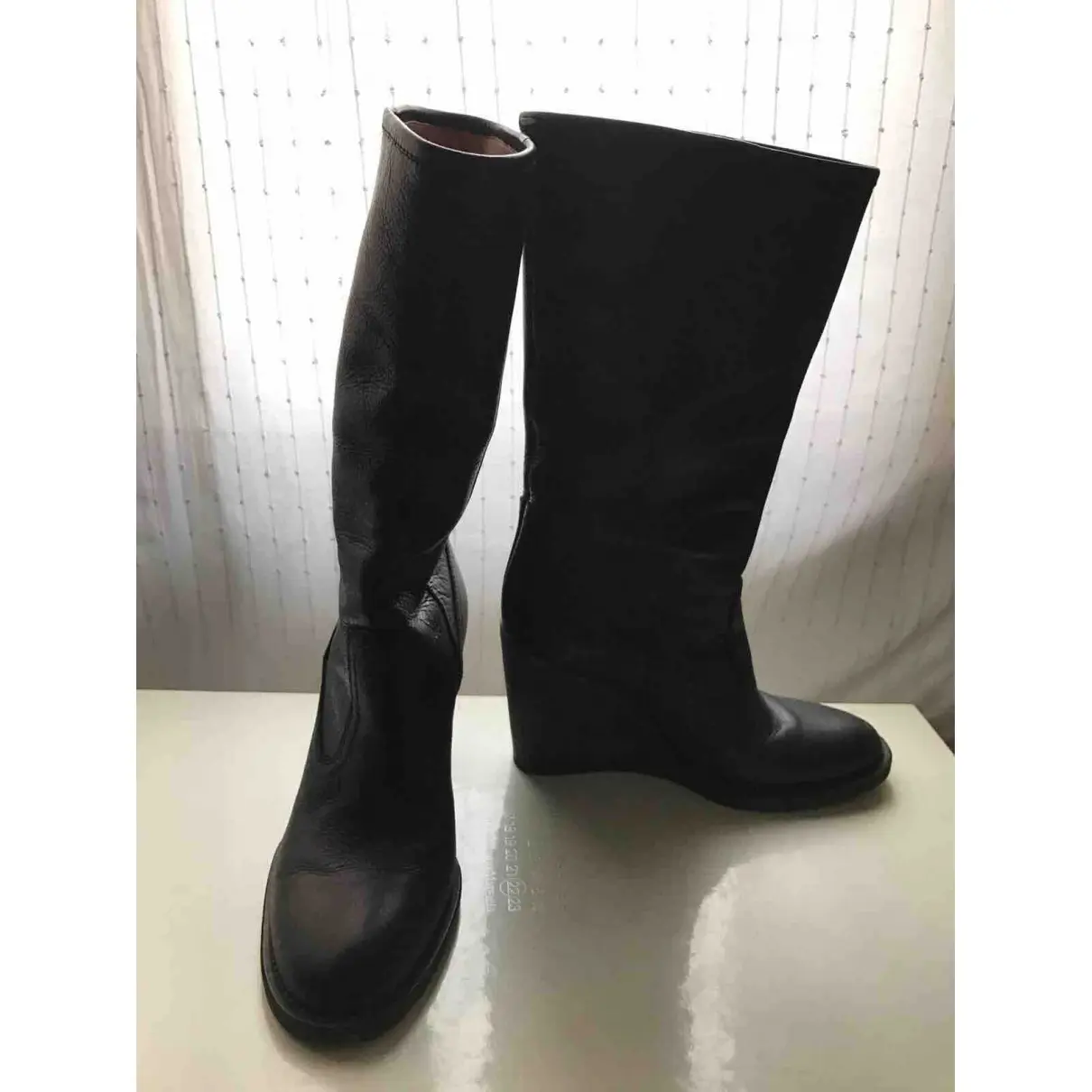 Buy Maison Martin Margiela Leather boots online