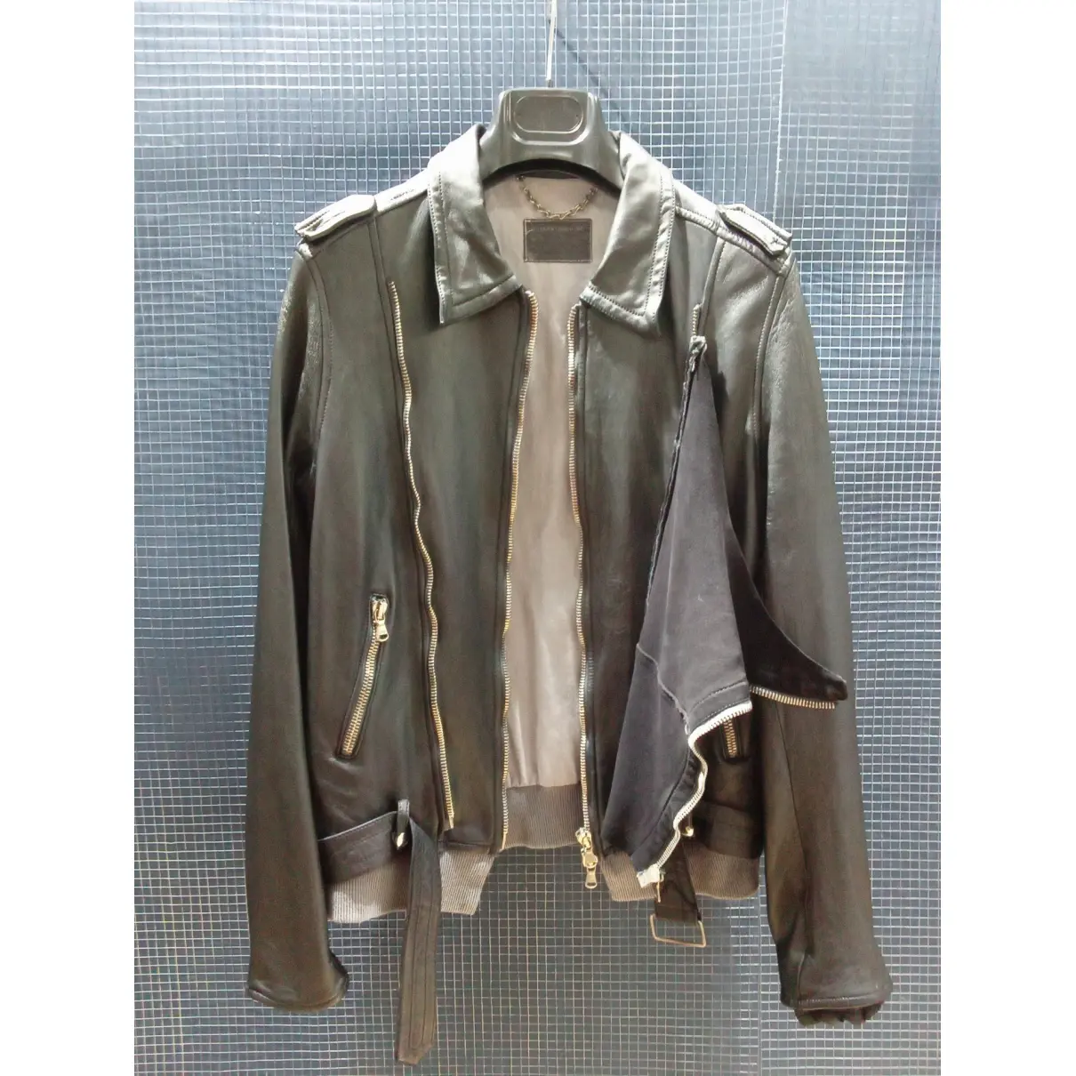 Leather vest Maison Mihara Yasuhiro - Vintage