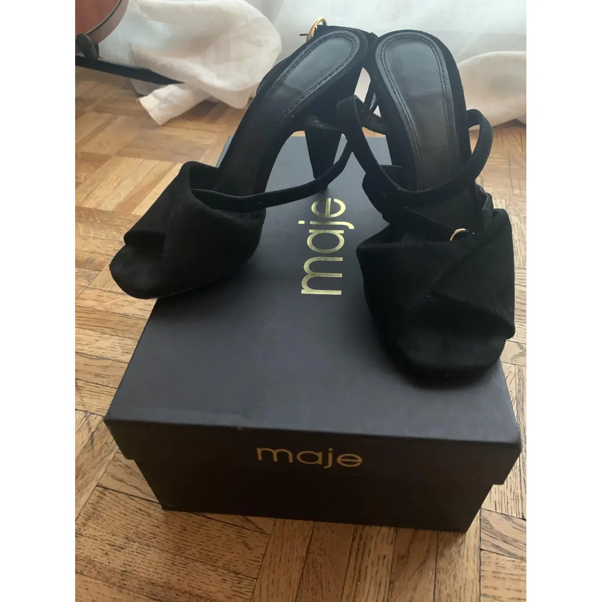 Buy Maje Leather sandals online
