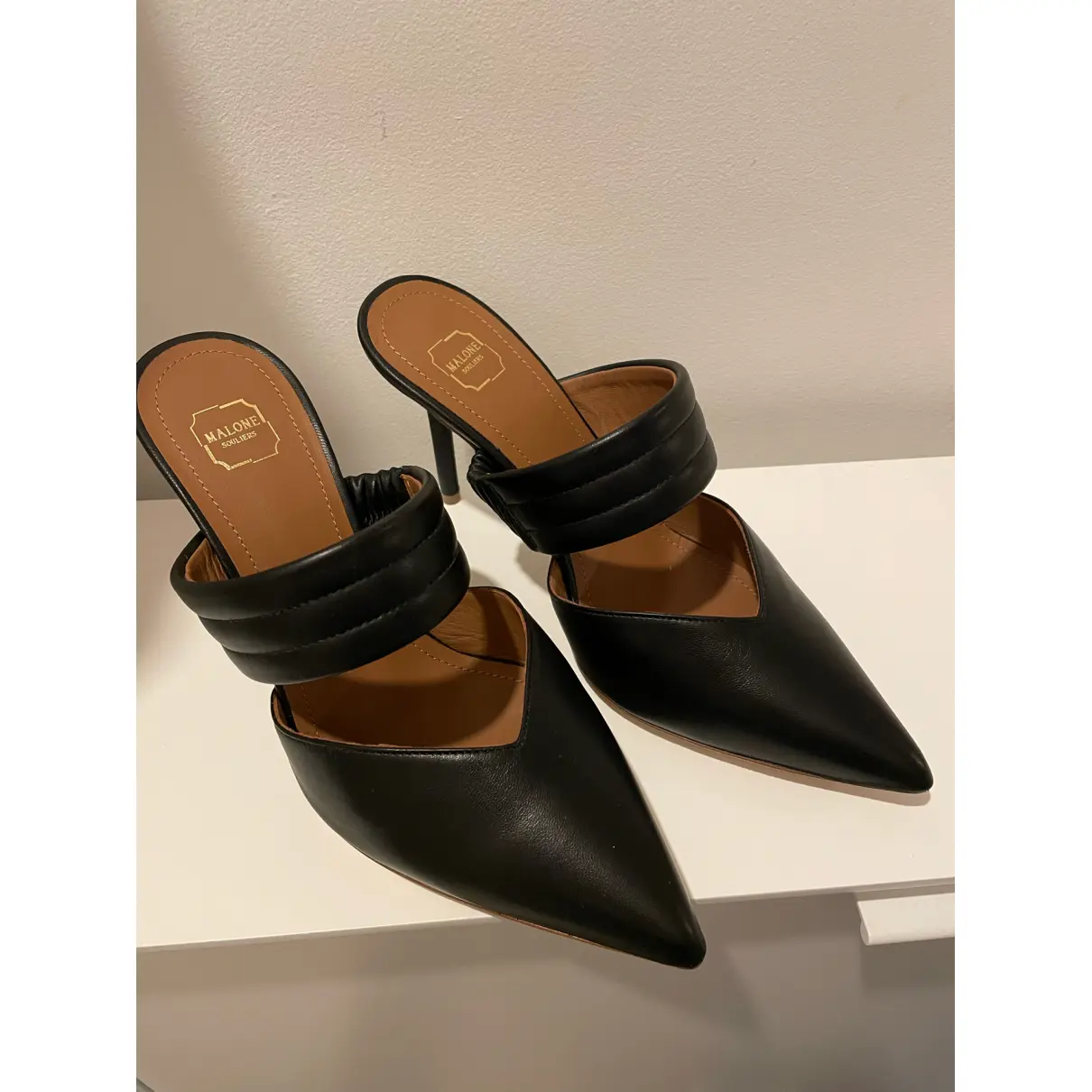 Buy Malone Souliers Leather mules online