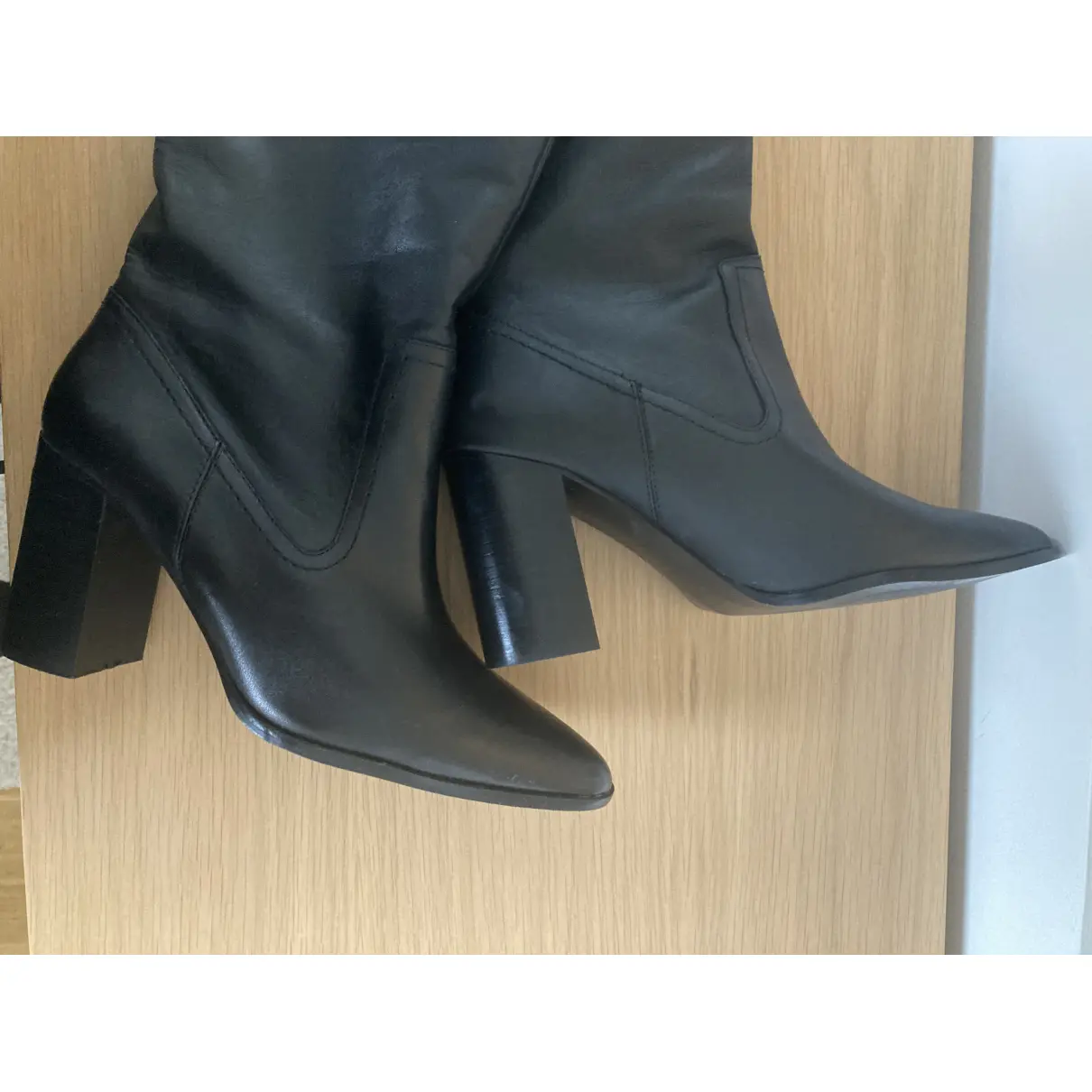 Buy Mango Leather boots online