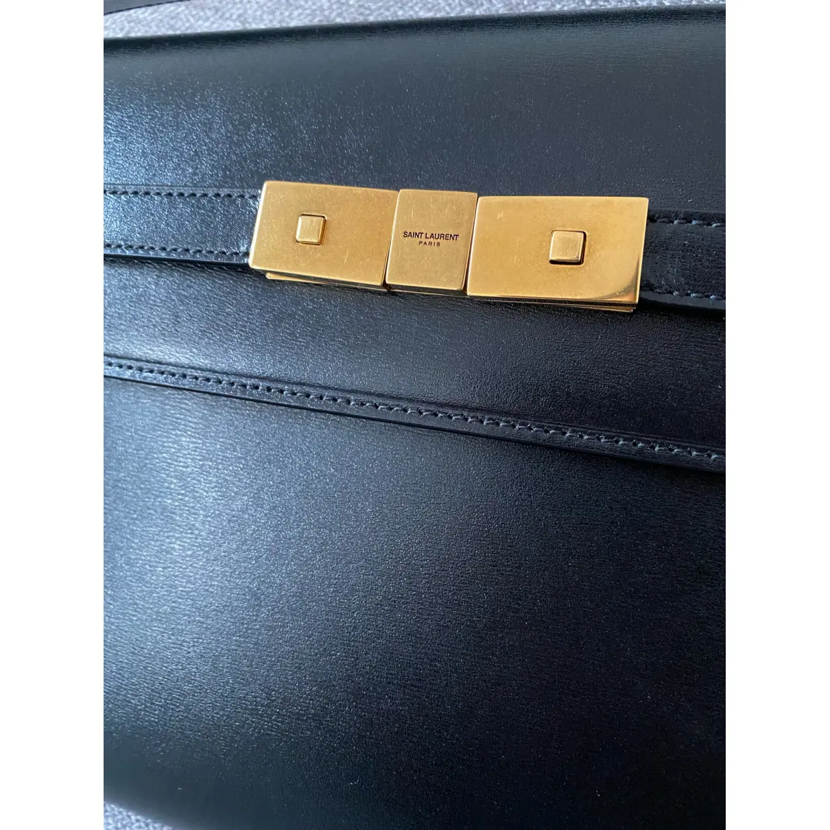 Manhattan leather handbag Saint Laurent