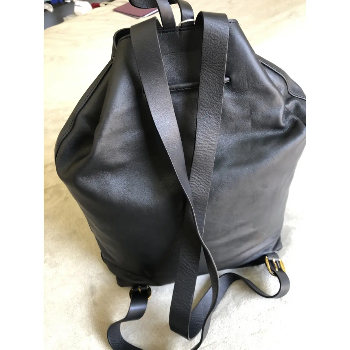 Leather backpack Manish Arora