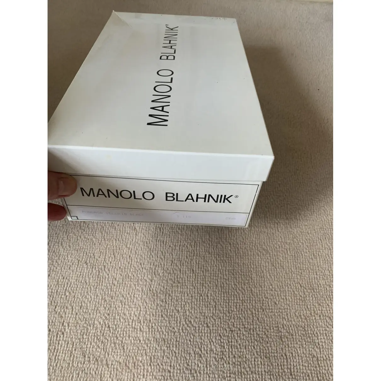 Buy Manolo Blahnik Leather sandals online - Vintage