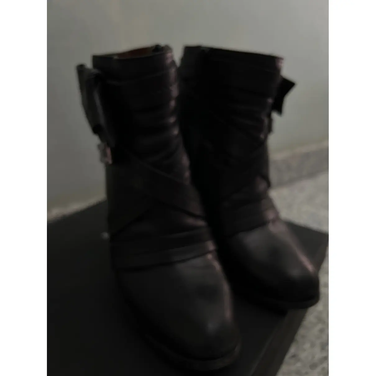 Buy Marc by Marc Jacobs Leather ankle boots online