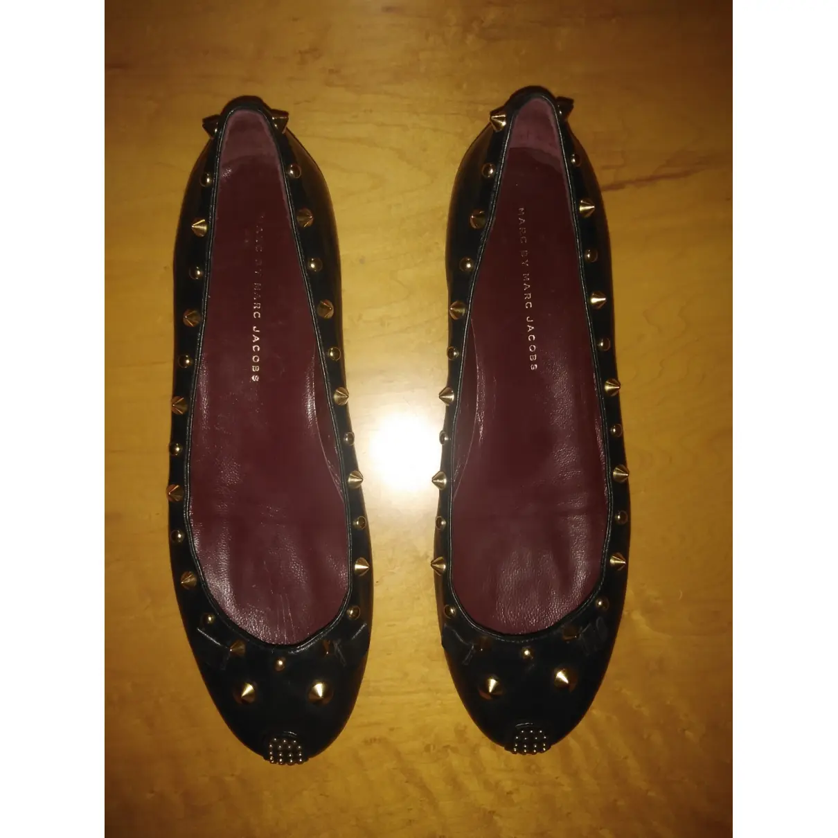 Buy Marc by Marc Jacobs Leather ballet flats online