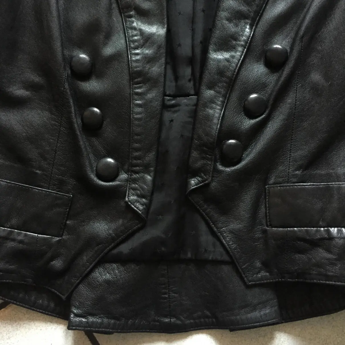 Marc by Marc Jacobs Leather biker jacket for sale - Vintage