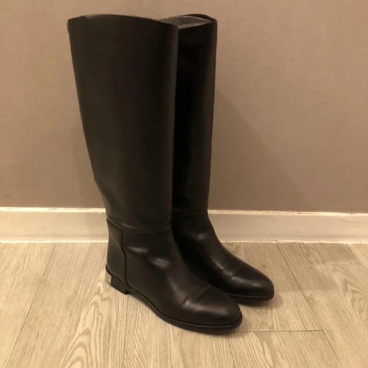 Buy Marc by Marc Jacobs Leather riding boots online