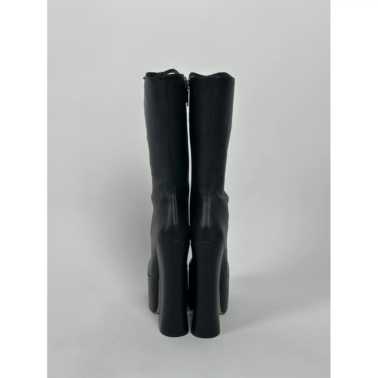 Leather riding boots Marc Jacobs
