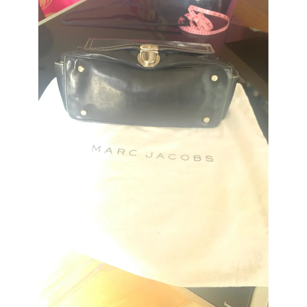 Leather handbag Marc Jacobs - Vintage