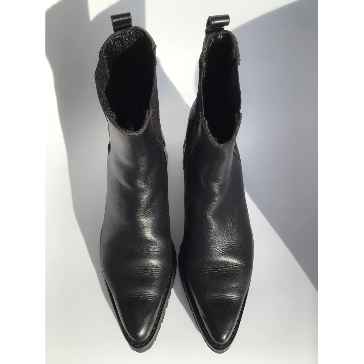 Leather ankle boots MARITHÉ & FRANÇOIS GIRBAUD - Vintage