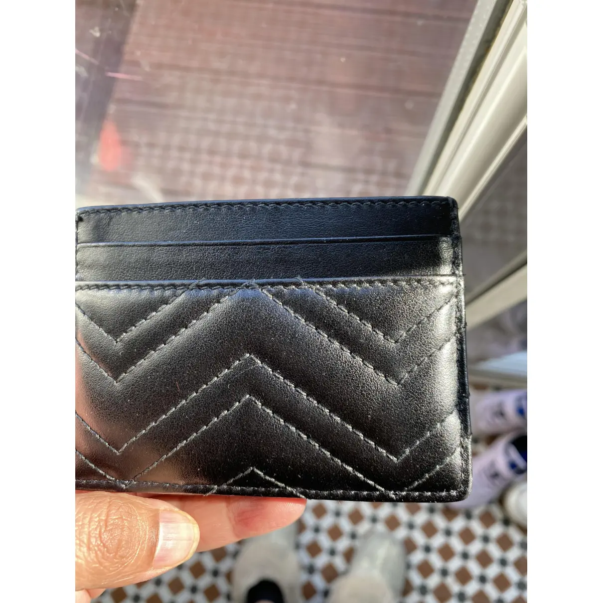 Buy Gucci Marmont leather wallet online