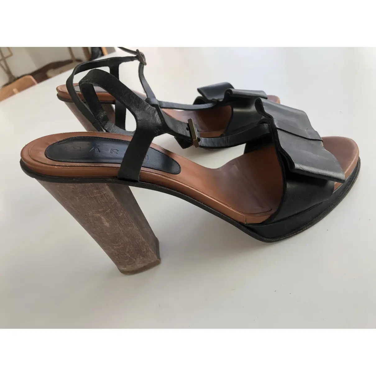 Leather sandals Marni